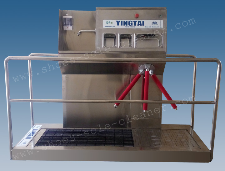 hands and shoes sole cleaning machine